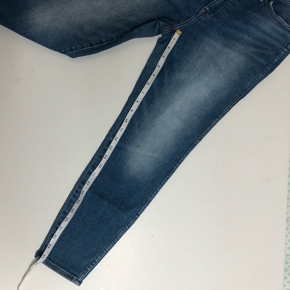 MADEWELL 10 in High-Rise Skinny Crop Denim Jeans 31 - Picture 15 of 15